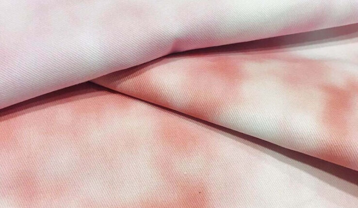 Opções de cores de sarja de algodão tie-dye para chapéus personalizados ( Papel 2 )