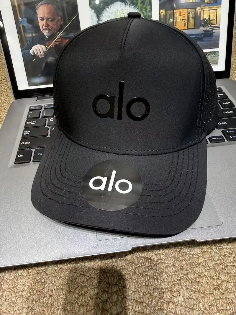 d raised tpu logo custom perforated waterproof hat