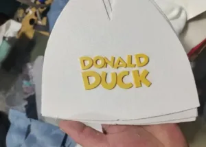 custom silicone patch logo for caps