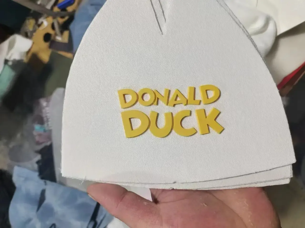 Logotipo de parche de silicona personalizado para gorras.