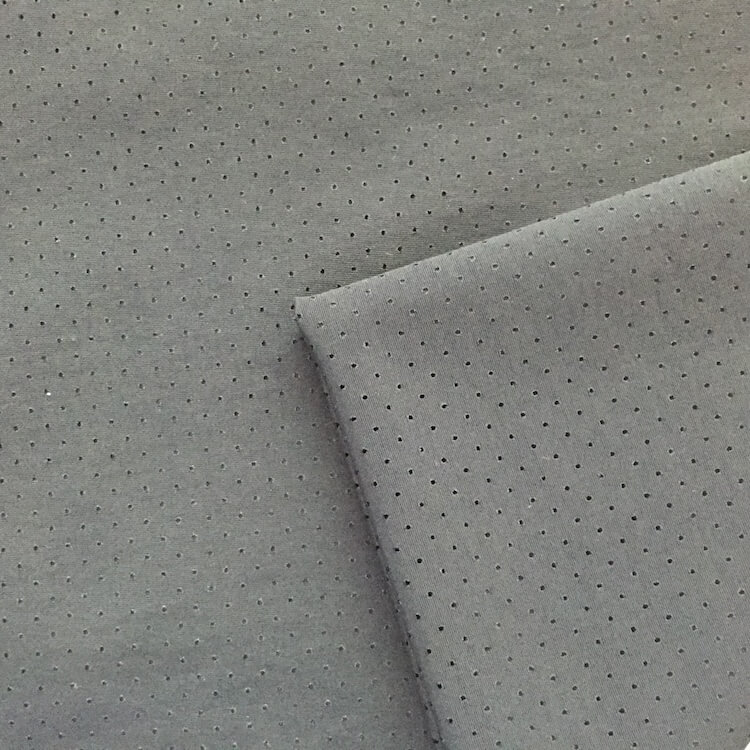 T-nylon % tissu perforé taslon découpé pour chapeaux personnalisés tissu extérieur