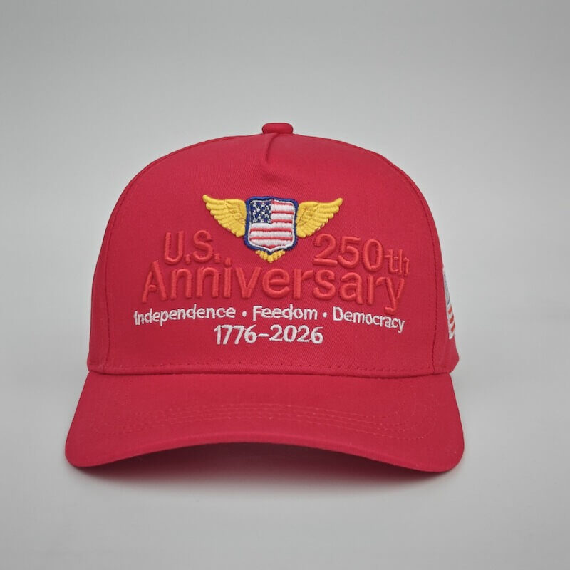 US th Anniversary Custom Baseball Cap – Embroidered Patriotic Hat Wholesale Adjustable Cotton Cap for Importers US th Anniversary Custom Baseball Cap – Embroidered Patriotic Hat Wholesale Adjustable Cotton Cap for Importers