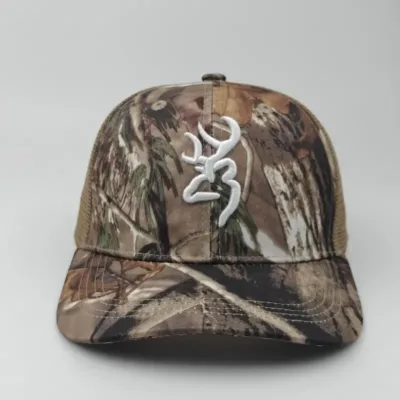 gorra de camionero personalizada con bordado d caqui