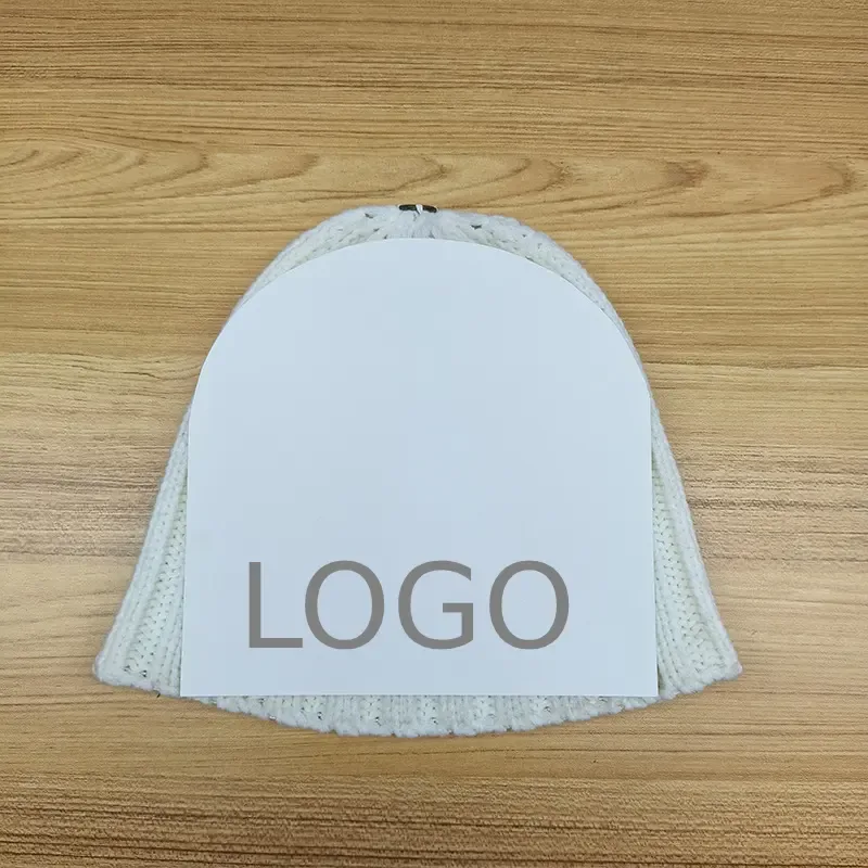 Beanie insert cardboard w custom logo - hat components - CNCAPS