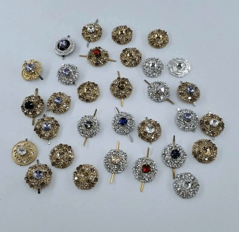 Custom Embroidered & Rhinestone Swedish High School Graduation Hats Wholesale rhinestone