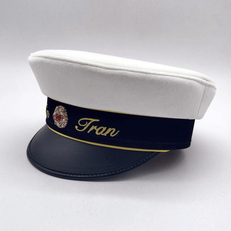 Custom Embroidered & Rhinestone Swedish High School Graduation Hats Wholesale