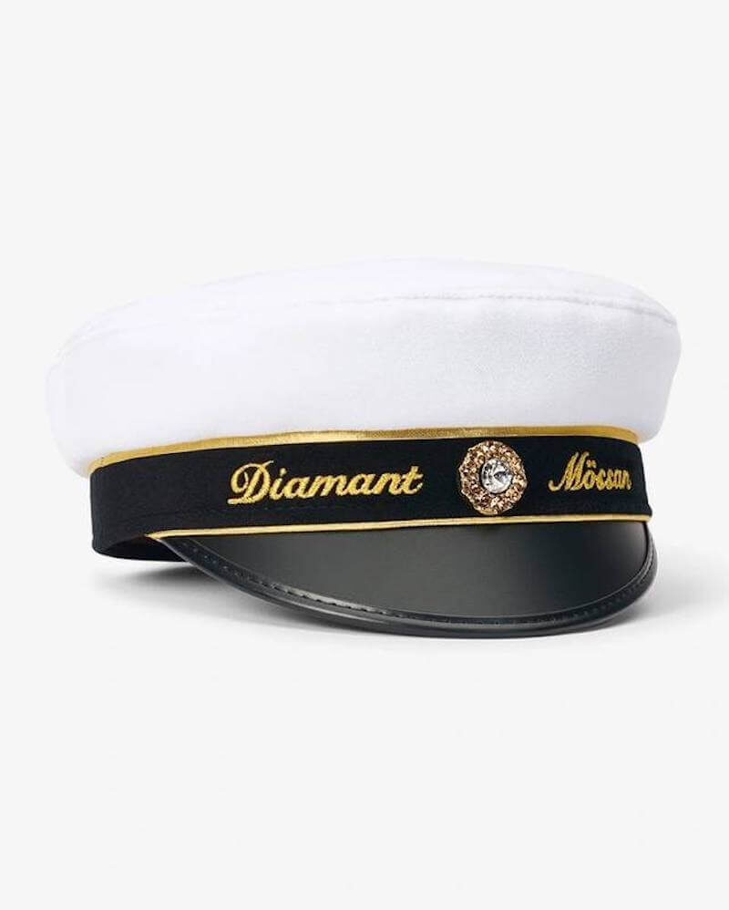 Custom Embroidered & Rhinestone Swedish High School Graduation Hats Wholesale