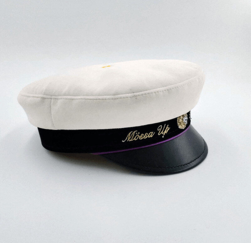 Custom Embroidered & Rhinestone Swedish High School Graduation Hats Wholesale