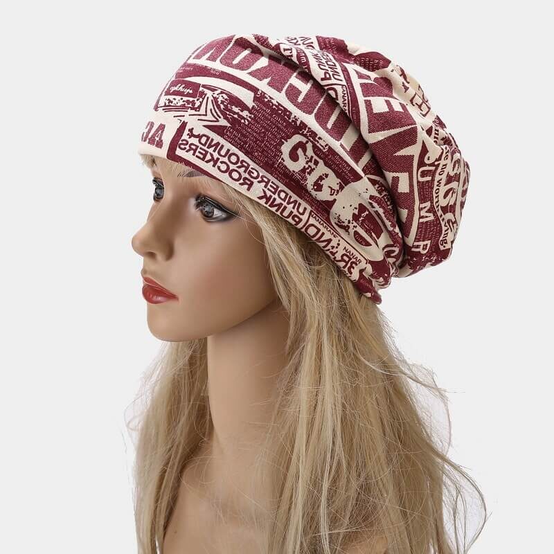 Custom Urban Vintage Printed Beanie Hat Retro Slouch Jersey Cap for Men & Women CNCAPS Factory OEM ODM Wholesale Headwear Custom Urban Vintage Printed Beanie Hat Retro Slouch Jersey Cap for Men & Women CNCAPS Factory OEM ODM Wholesale Headwear