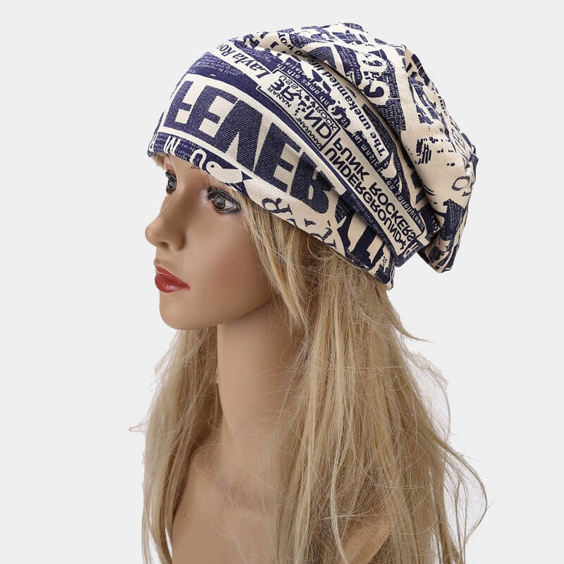 Custom Urban Vintage Printed Beanie Hat Retro Slouch Jersey Cap for Men & Women CNCAPS Factory OEM ODM Wholesale Headwear Custom Urban Vintage Printed Beanie Hat Retro Slouch Jersey Cap for Men & Women CNCAPS Factory OEM ODM Wholesale Headwear