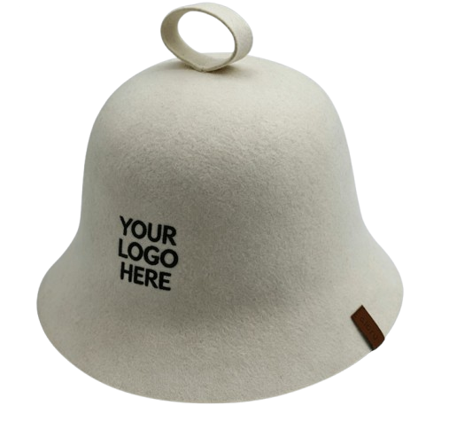Custom wool sauna hats w logo embroidery wholesale removebg preview