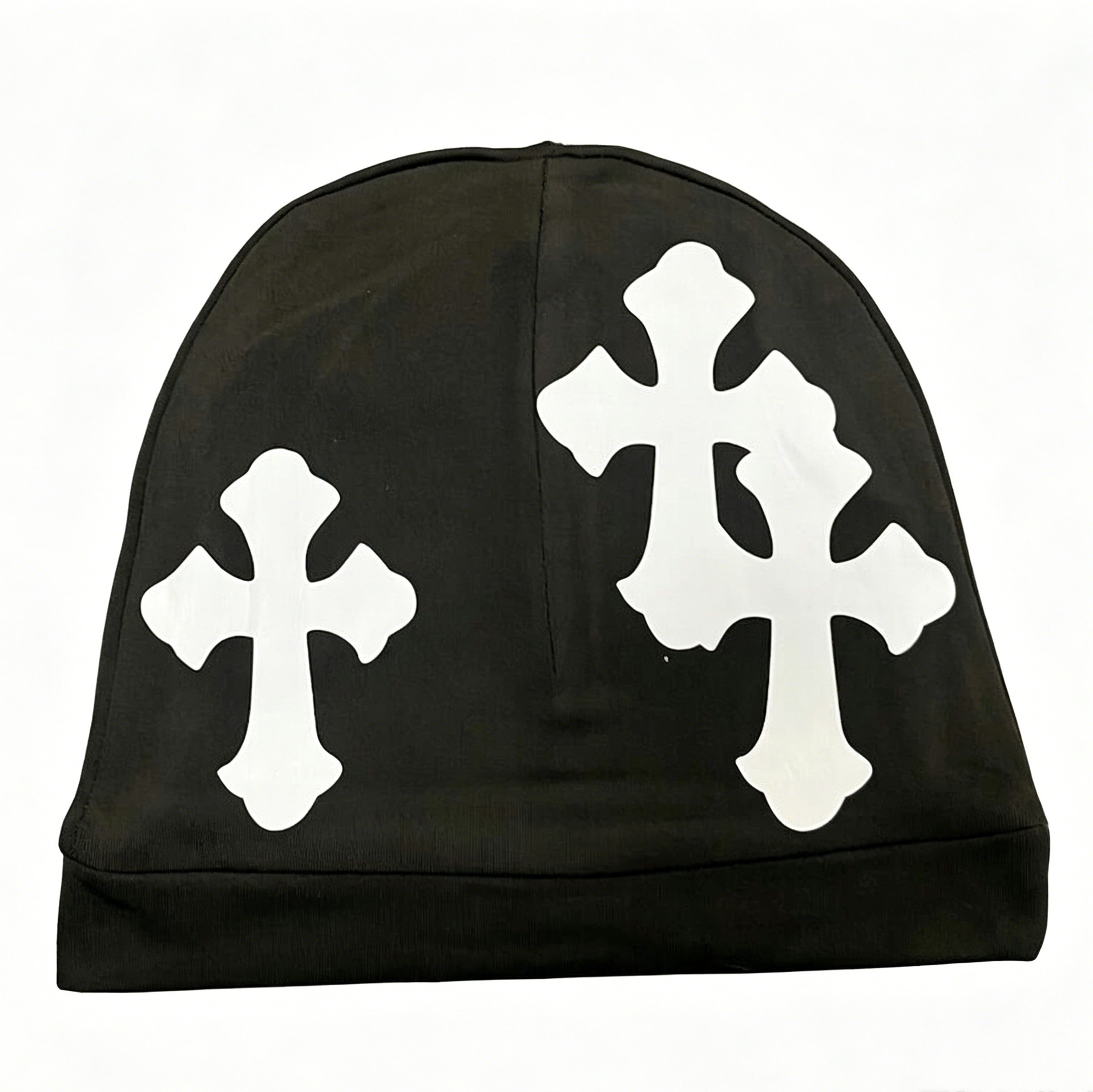 Totenkopf-Mütze, Mütze, individuelles Logo, schwarz