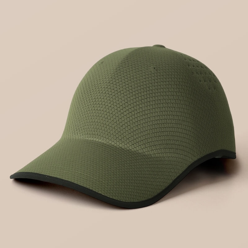 Custom Heat Molded Seamless Uncrushable Cap Wholesale Custom Logo Sports Hats gallery