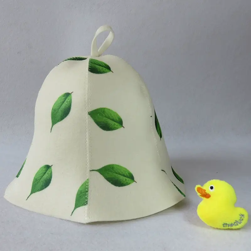Gorros de sauna personalizados, esteras, guantes, accesorios relacionados