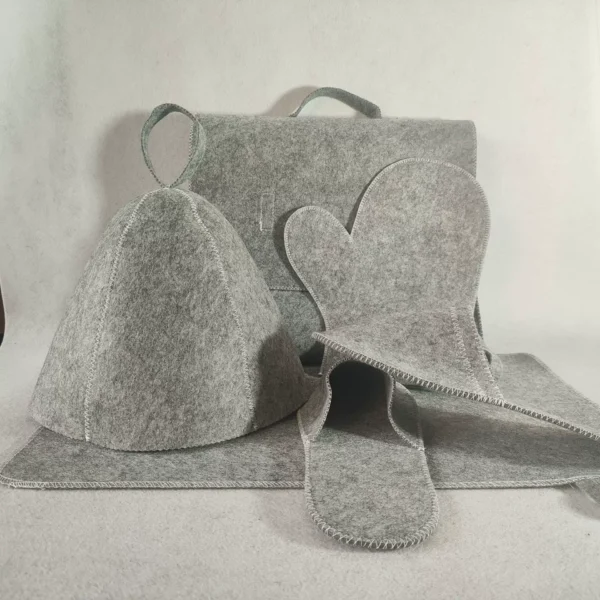 Gorros de sauna personalizados, esteras, guantes, accesorios relacionados custom sauna hats mats gloves related accessories
