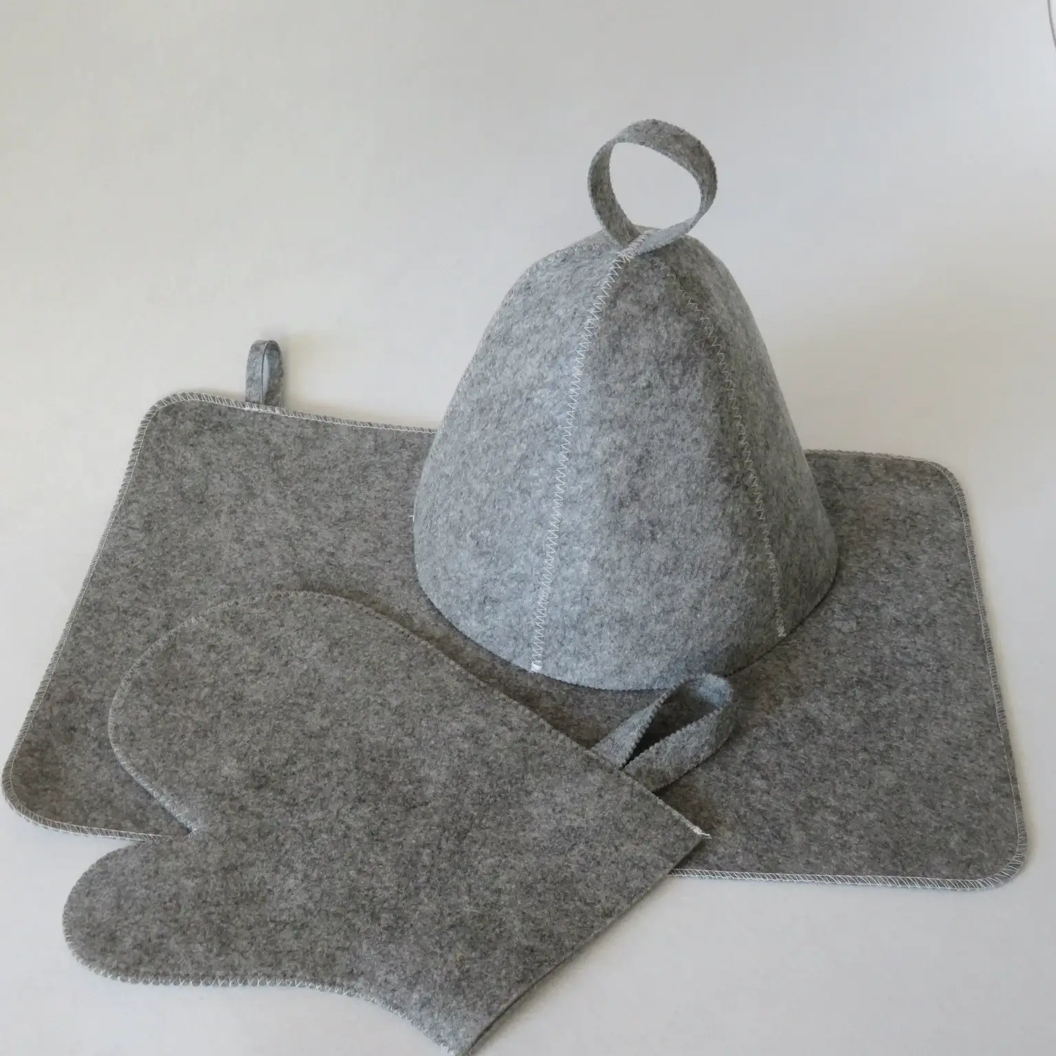 custom sauna hats mats gloves related accessories