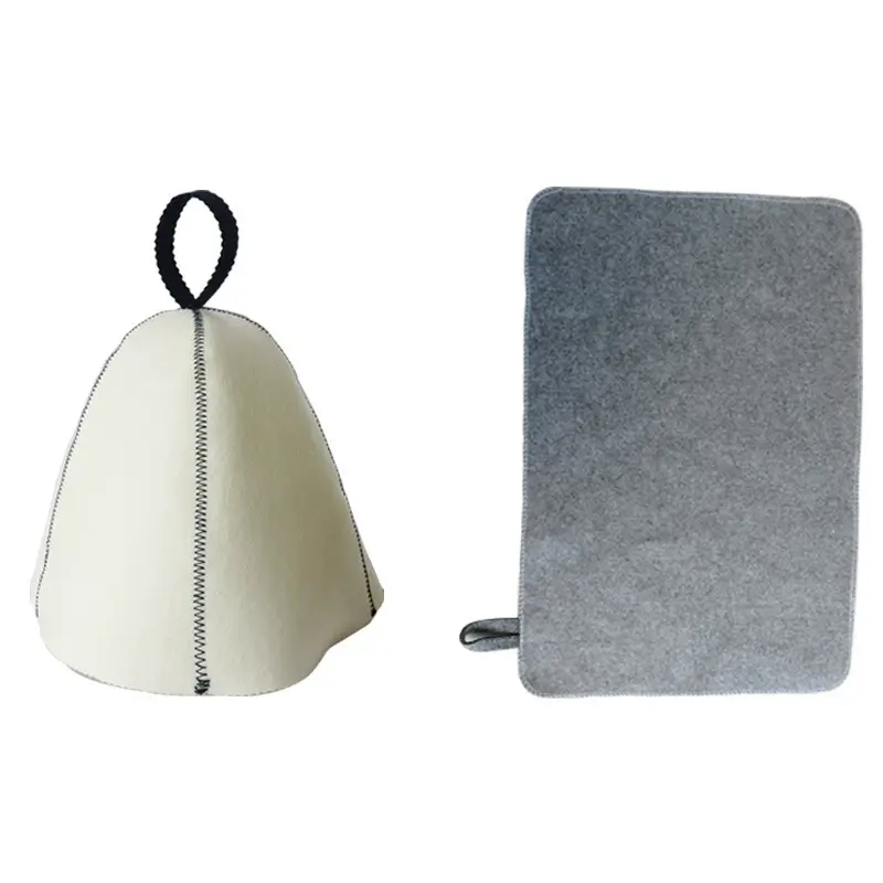 custom sauna hats mats gloves related accessories
