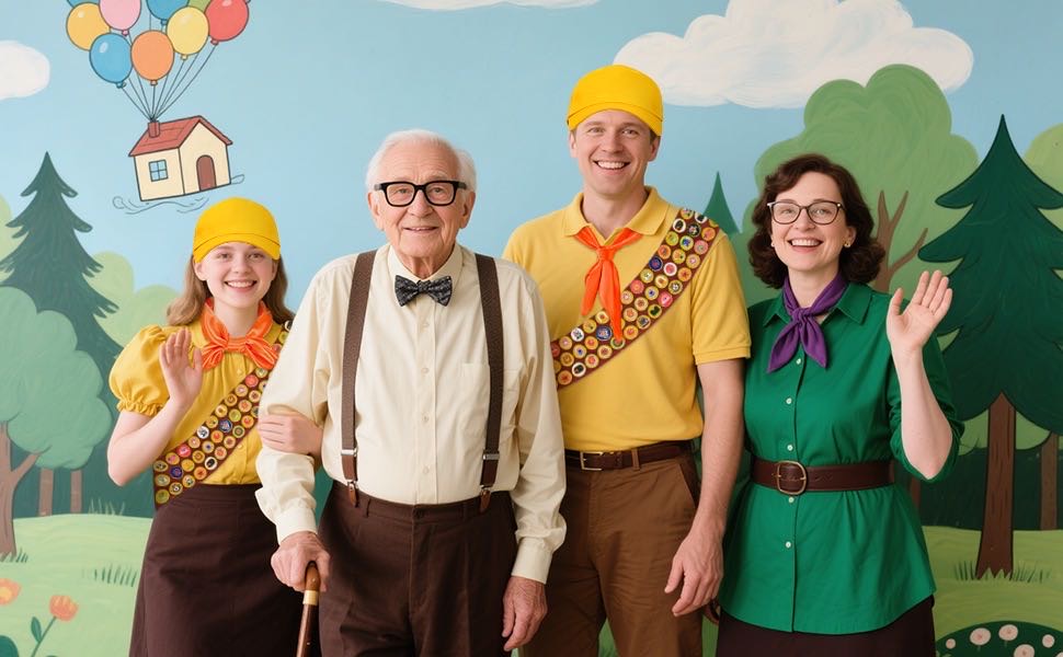 Wilderness Explorer Scout Halloween Cosplay Set